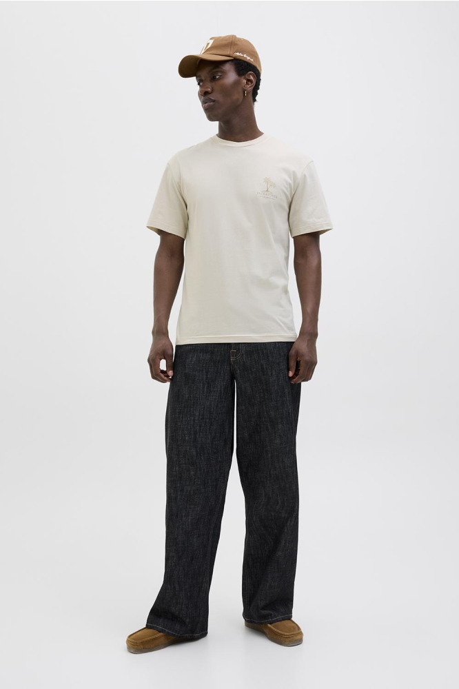 JJSUMMER VIBES TEE SS CREW NECK 12269372 MOONBEAM